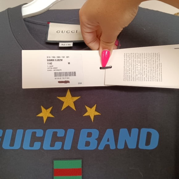 NEW GUCCI OVERSIZE T-SHIRT WITH GUCCI LOGO - Picture 6 of 10